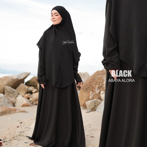 ABAYA ALORA BLACK