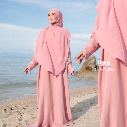 ABAYA ALORA PINK