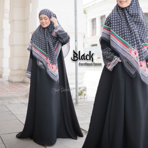 CARDIGAN EMAN BLACK