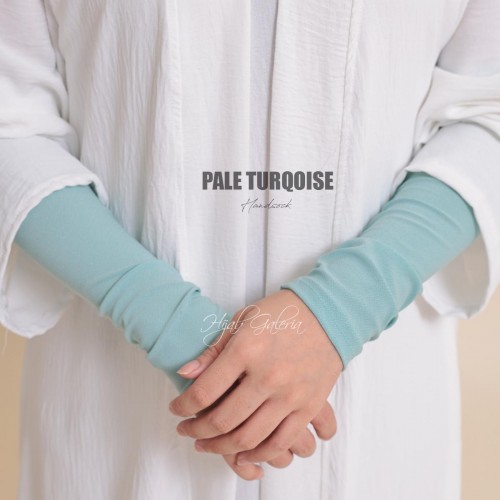 HANDSOCK PALE TURQOISE