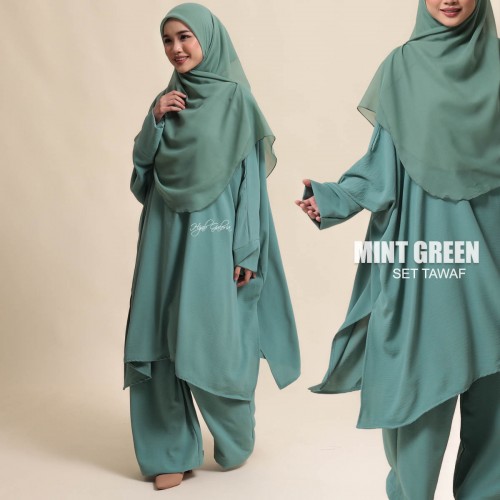 SET TAWAF MINT GREEN