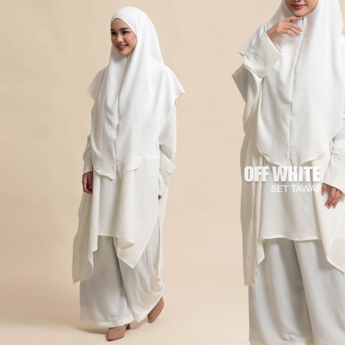 SET TAWAF OFFWHITE