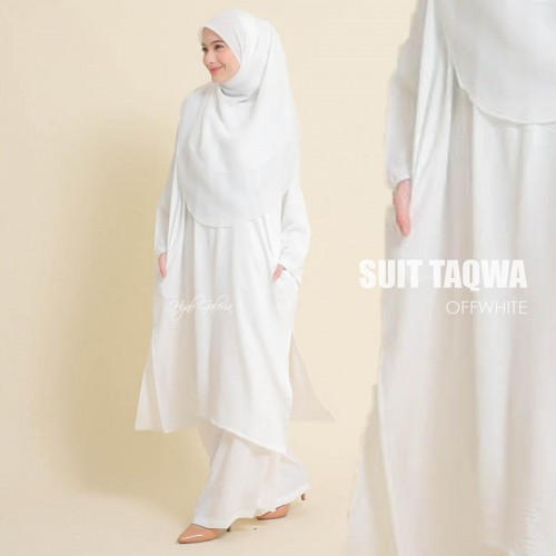 SUIT TAQWA OFFWHITE