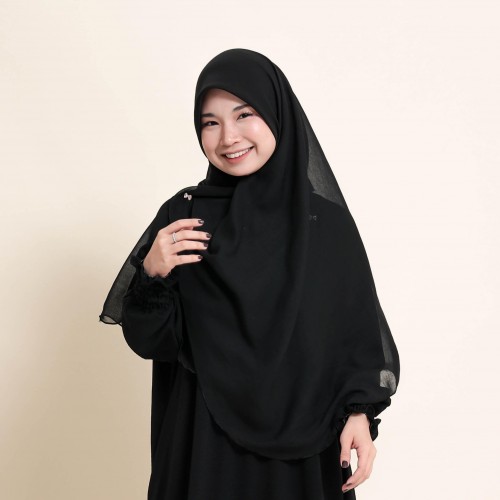 BUCU CURVE PLAIN BLACK