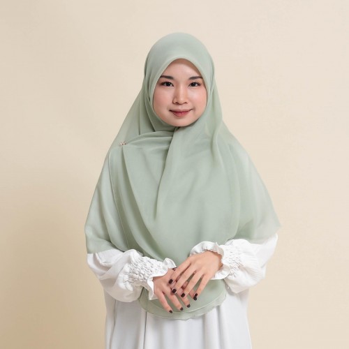 BUCU CURVE PLAIN PASTEL GREEN