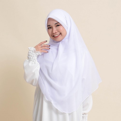 BUCU CURVE PLAIN PURE WHITE