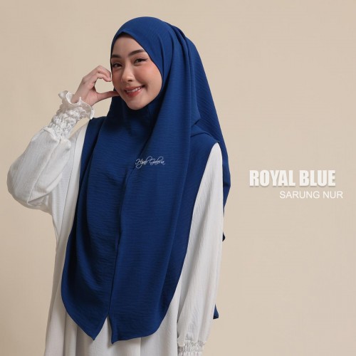 SARUNG NUR ROYAL BLUE