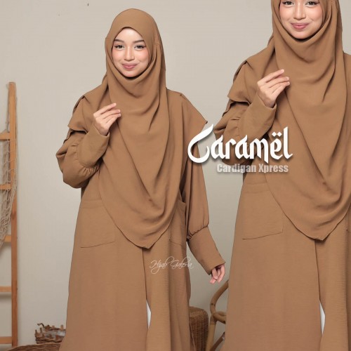 CARDIGAN XPRESS CARAMEL