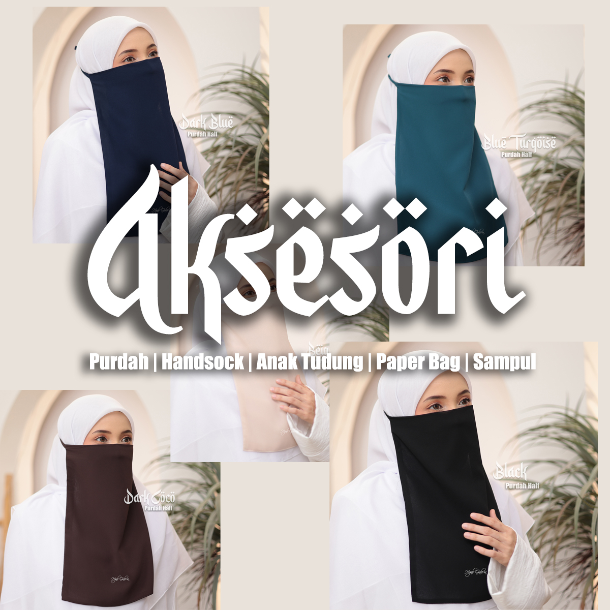 AKSESORI | INNER | PURDAH | PAPER BAG | SAMPUL